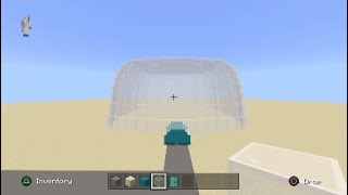 minecraft how to make Bikini bottom Part 8 - making sandy's treedome screenshot 3