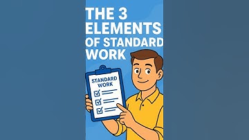 The 3 Elements of Standard Work