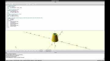 Using Openscad To Model Parts -  Plastic Loudspeaker Foot 3D Printing