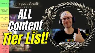 ESO ALL CONTENT TIER LIST! - PvP, PvE, EVERYTHING!