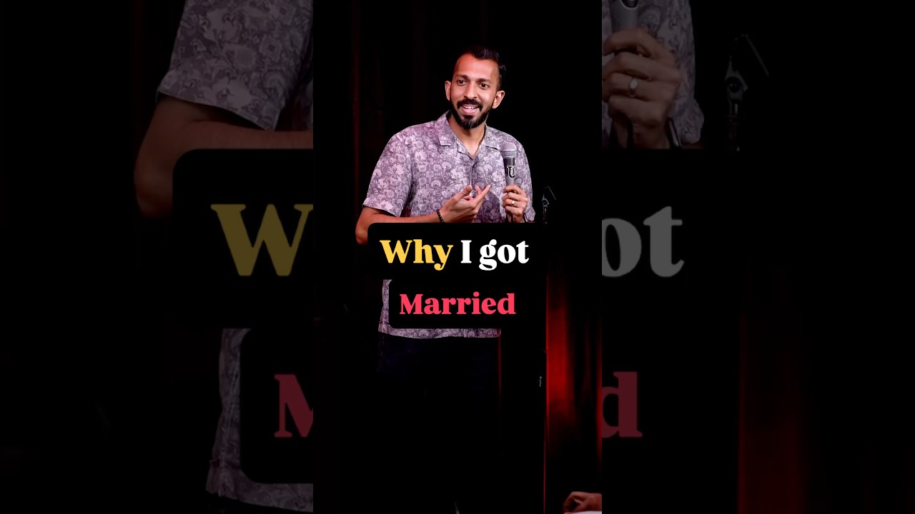 Why I got Married | Standup Comedy by Rupen Paul #standupcomedy #marriage #single