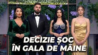 ⛔ Gala de mâine 28 decembrie aduce o eliminare șoc! Cine pleacă din Casa Iubirii?