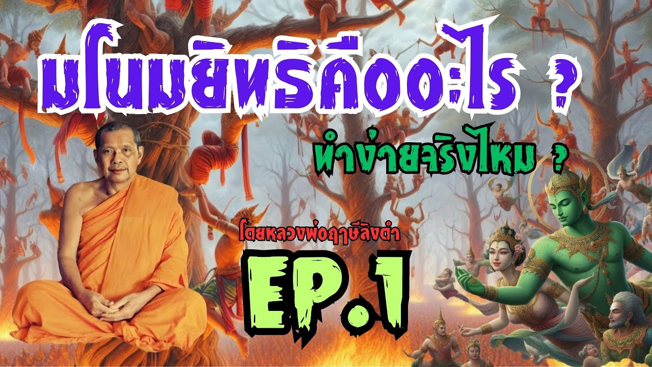 มโนมยิทธิคืออะไร? ทำได้จริงไหม? ประสบการณ์จริงจากหลวงพ่อฤๅษีลิงดำ