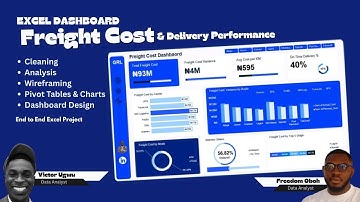 Building a Freight Cost & Delivery Dashboard in Excel (Part 1) | With Victor