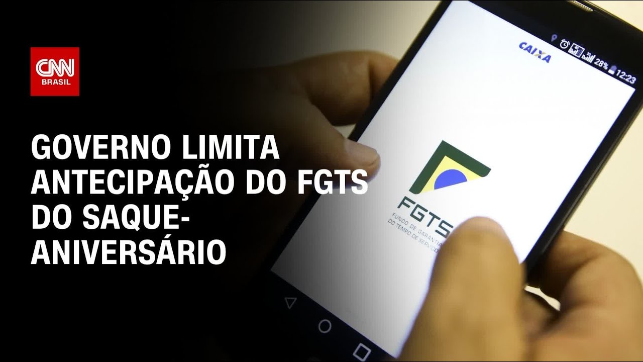 Governo limita antecipação do FGTS via saque-aniversário a R$ 500 | CNN PRIME TIME