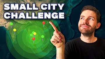 Can I name the SMALLEST world city in each expanding circle? (HugeQuiz)