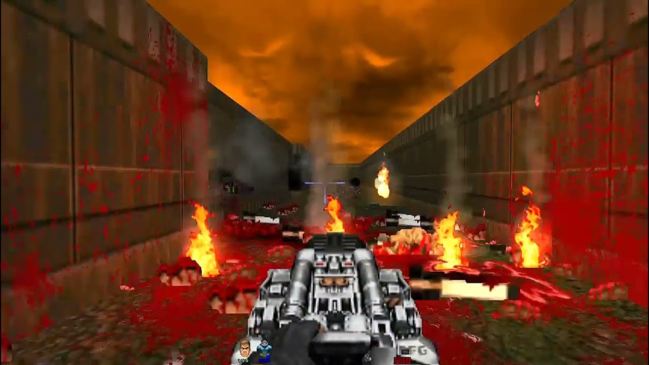 DOOM 2 - BRUTAL DOOM PLATINUM - WATCH ME DYE - DEAD SIMPLE 