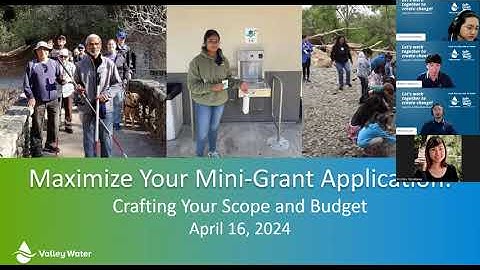 Maximizing Your Mini Grant Application Workshop (2024)