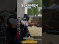 【#PUBG】1v4 | 1 HP CLUTCH! AIM is MENTAL【せかめん/SEKAMEN】#ソロスク #shorts