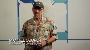 Michael Cooper shows you how to use Pounce Tools to help paint Murals