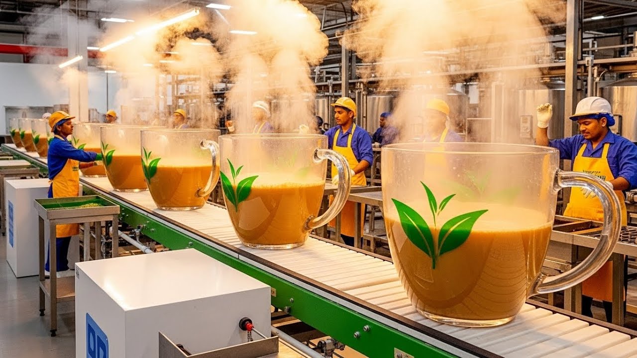 Inside the Premium Tea Factory From Leaf to $500 Luxury Blend (Full Process)