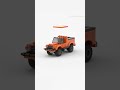 Off-Road Pickup Truck #lego #3d