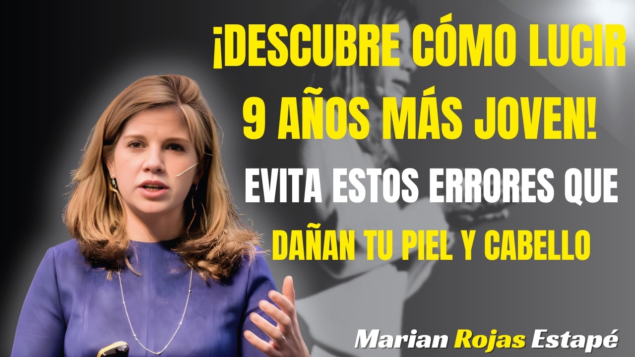¡Descubre Cómo Lucir 9 Años Más Joven! Evita Estos Errores Que Dañan Tu Piel y Cabello