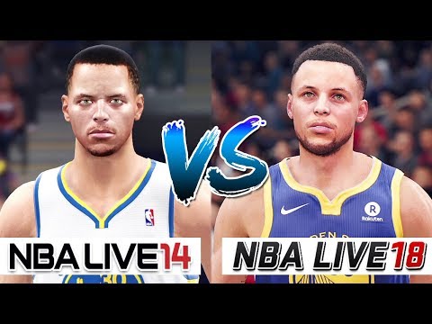 Видео: КАК ИЗМЕНИЛАСЬ NBA LIVE? ● NBA LIVE 14 VS NBA LIVE 18