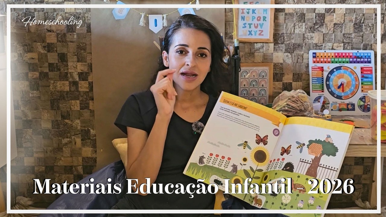 MATERIAIS E RECURSOS PARA EDUCAÇÃO INFANTIL | PRÉ-ALFABETIZAÇÃO DO TITO - HOMESCHOOLING