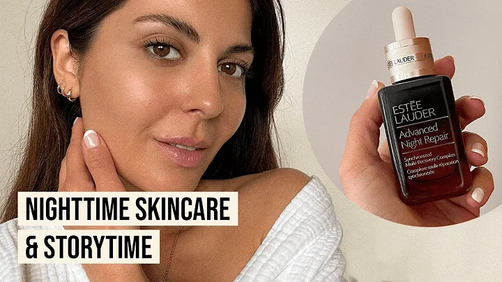 One Brand - Estée Lauder Nighttime Skincare Routine + Story Time - DayDayNews