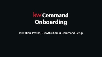 KW Onboarding: Setting Up Your Growth Share & Command Profiles