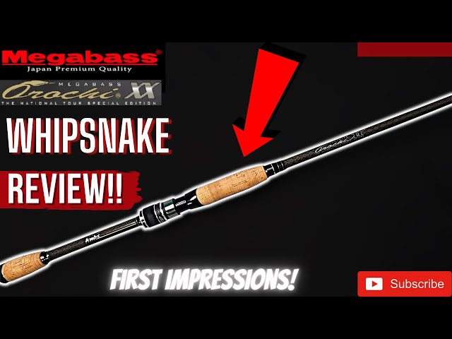 MEGABASS OROCHI XX WHIPSNAKE REVIEW!! (Megabass