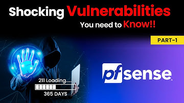 Is PFsense Secured?  Shocking Vulnerabilities You Need to Know! PART-1 - Vinod Senthil