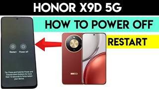 HONOR X9D Hidden Setting to Power Off Without Button