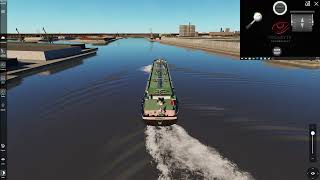 Down streaming ship in 3 knots of current into fleet Nautis Home