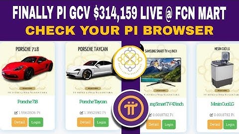 Finally PI NETWORK GCV = 314,159 In MCN MART App | Pi Coin Price