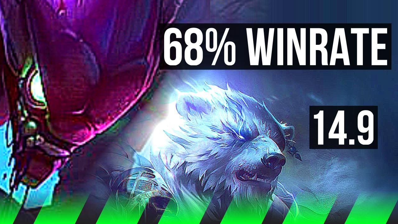 Kha zix vs volibear jgl 68 winrate 17 3 10 legendary euw