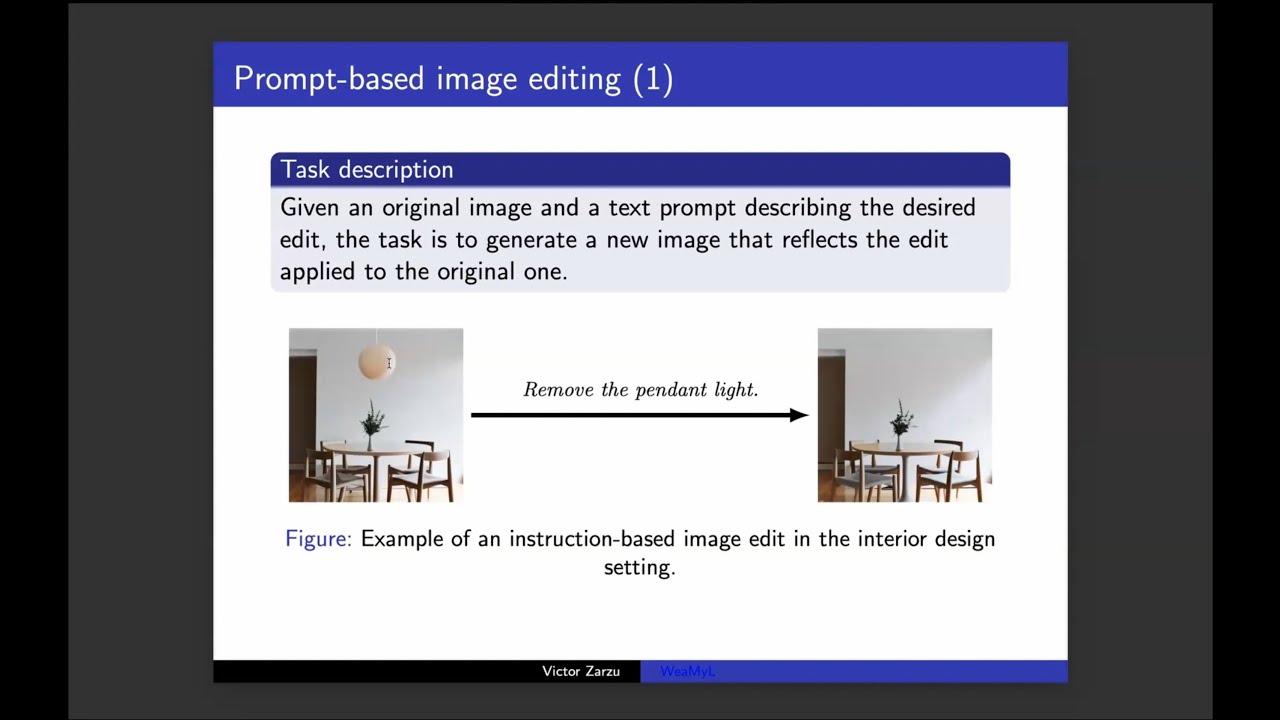 Prompt-based image editing for interior-design images - YouTube