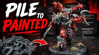 Painting my Warhammer PILE of Opportunity - Chaos Space Marines