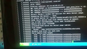 Using serial console