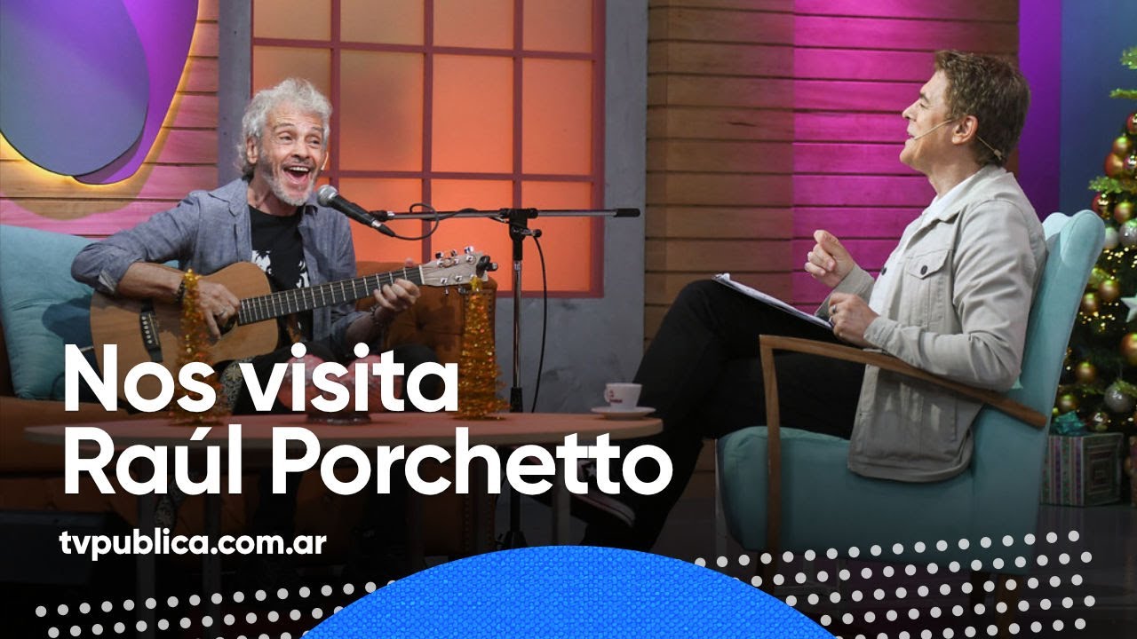 Raúl Porchetto, recuerdos y música en vivo - Estamos En Una