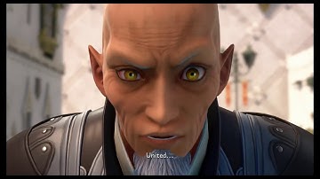 Kingdom Hearts 3 - Master Xehanort "Behold This Town" Scala ad Caelum Introduction Cutscene (2019)