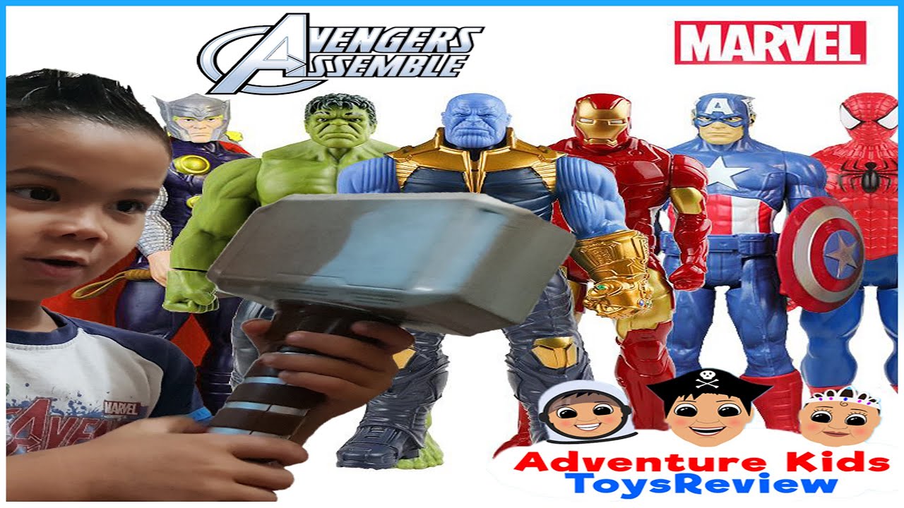 MARVEL AVENGERS SURPRISE EGGS reveal AWESOME superhero toys, followed