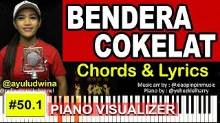 BENDERA COKELAT (PIANO CHORDS & LYRICS) cover by @ayuludwina  #50.1