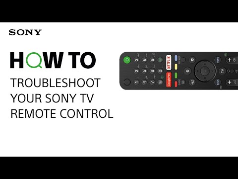 How to troubleshoot your Sony TV remote control