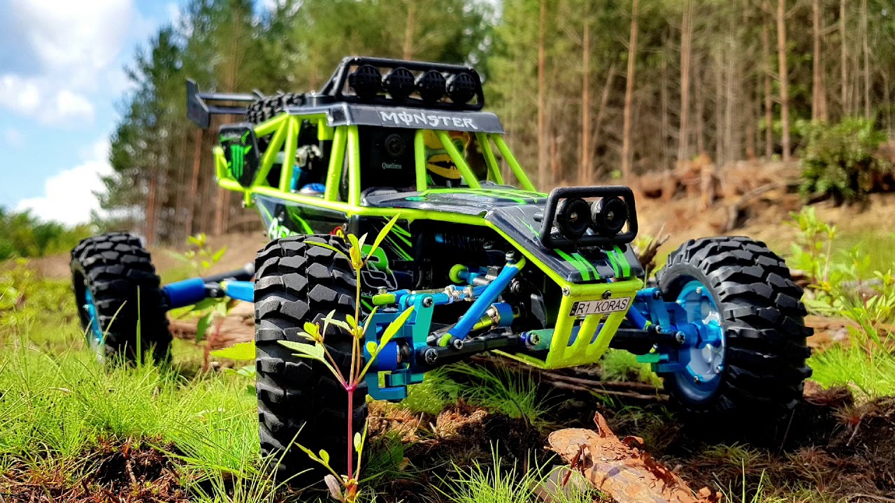 Wltoys 12428 Monster forest tuning modification upgrade YouTube