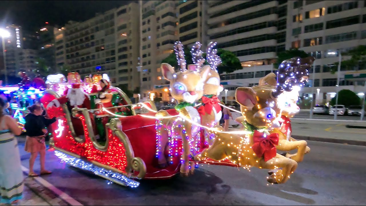 Hot Christmas in Rio de Janeiro. Natal no Rio de Janeiro