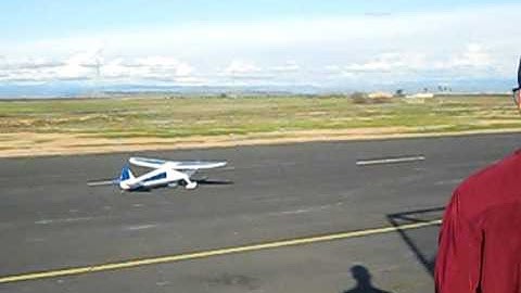 Sig Rascal RC Plane short takeoff