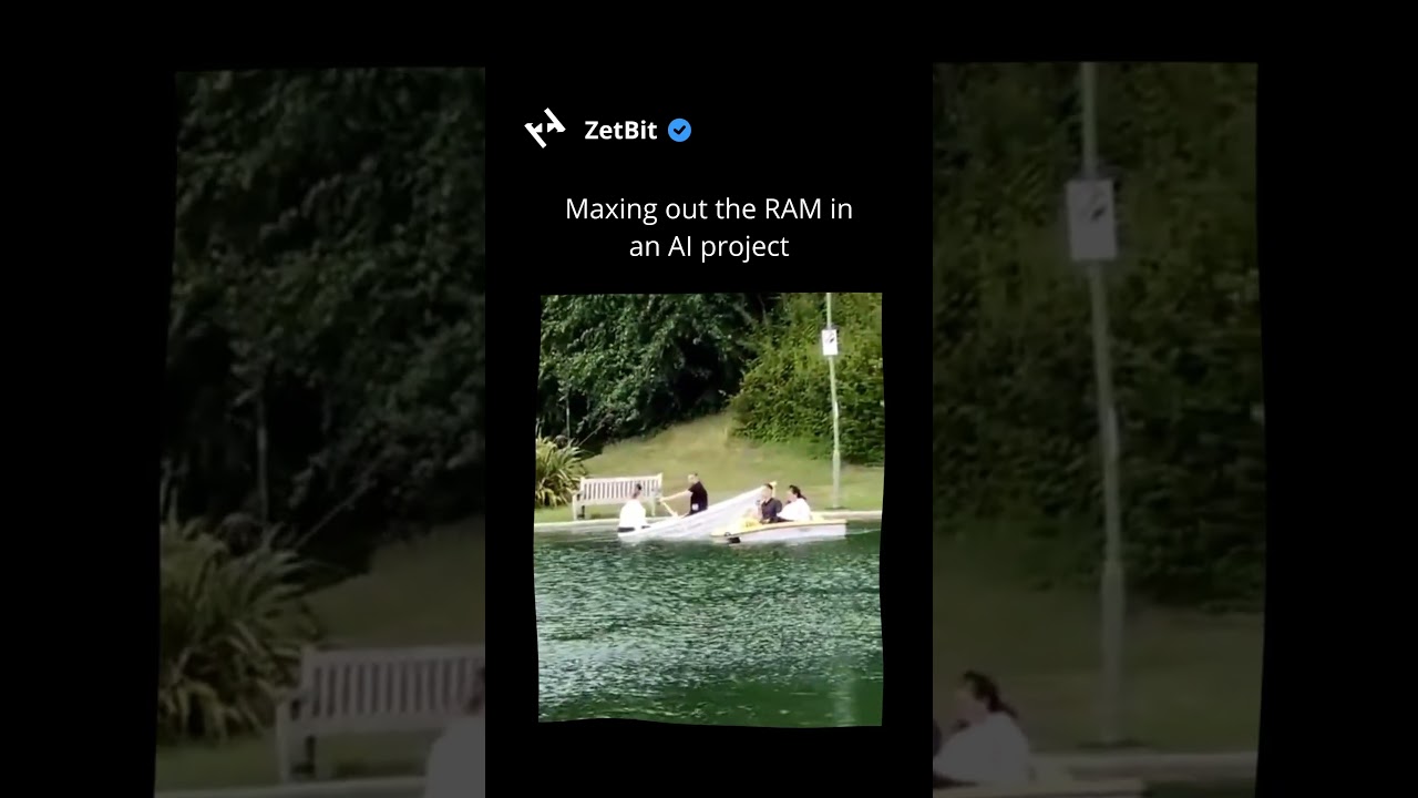 Maxing out the ram in an AI project #programmer #coding #codinglife