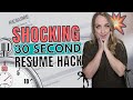 Resume Optimization and Keywords Quiz