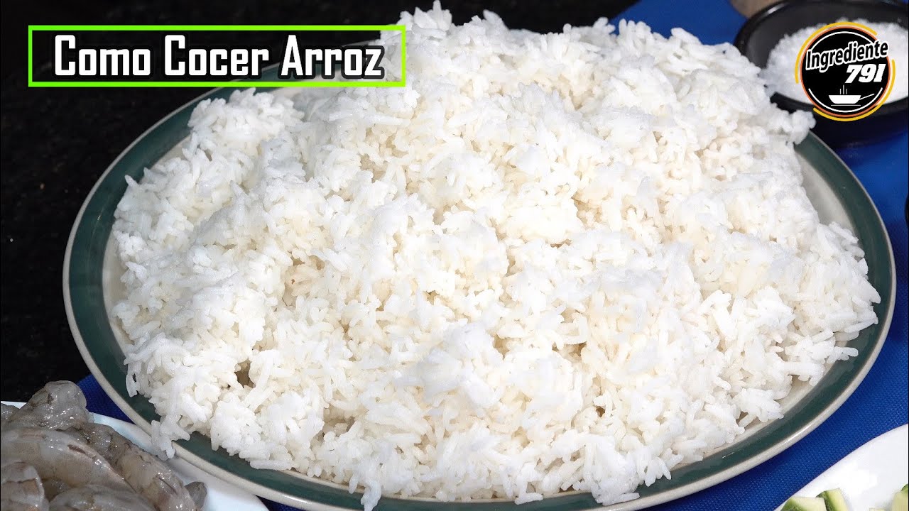 Como COCER ARROZ para COMIDA CHINA │ Ingrediente 791