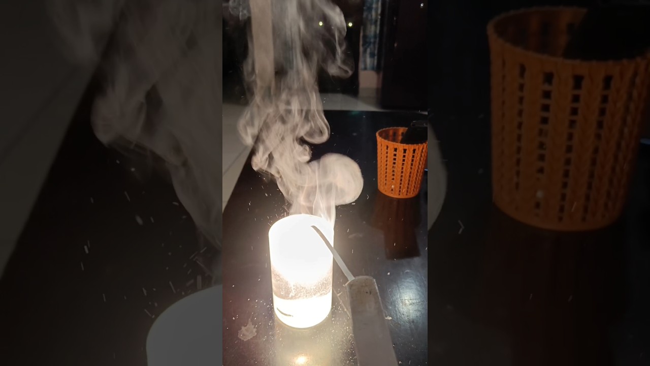 Magnesium Burning Reaction | | Burning Magnesium in Water 