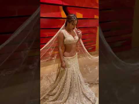 Nia Sharma Hot Deep Nip Show In Hot Dress