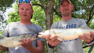 Francis Case FISHING REPORT, GOT EM