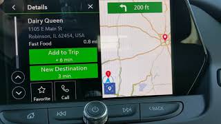 Tutorial of the New 2020 Chevrolet Infotainment 3- Navigation