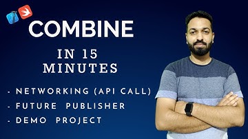 Combine Tutorial | API Call using Future, DataTaskPublisher | Swift | Xcode