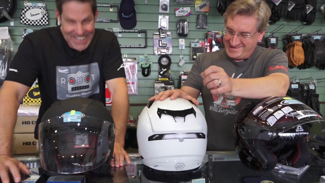 GMAX Helmets Available at Vespa Motorsport & YouTube