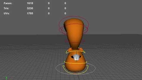Squirrel and tail animation test