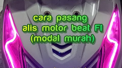 Makin keren, beat fi upgrade alis