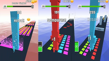 STACK COLORS Level 21-22 Gameplay competex